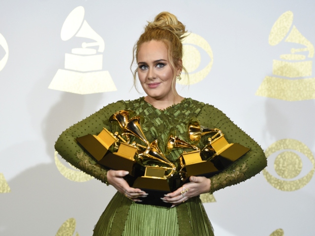 Speváčka Adele na archívnom zábere z roku 2017. 
