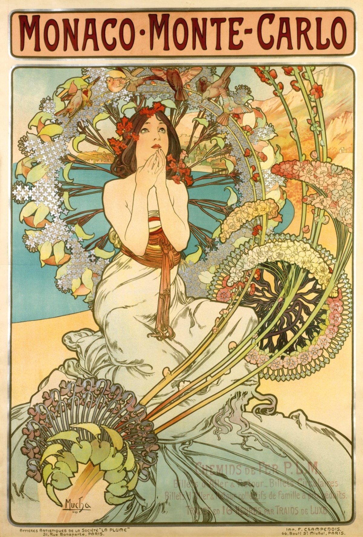 Monaco Monte Carlo Alfons Mucha vystava imucha