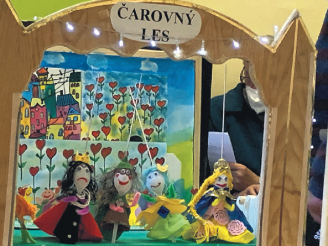 bábkové divadlo, čarovný les