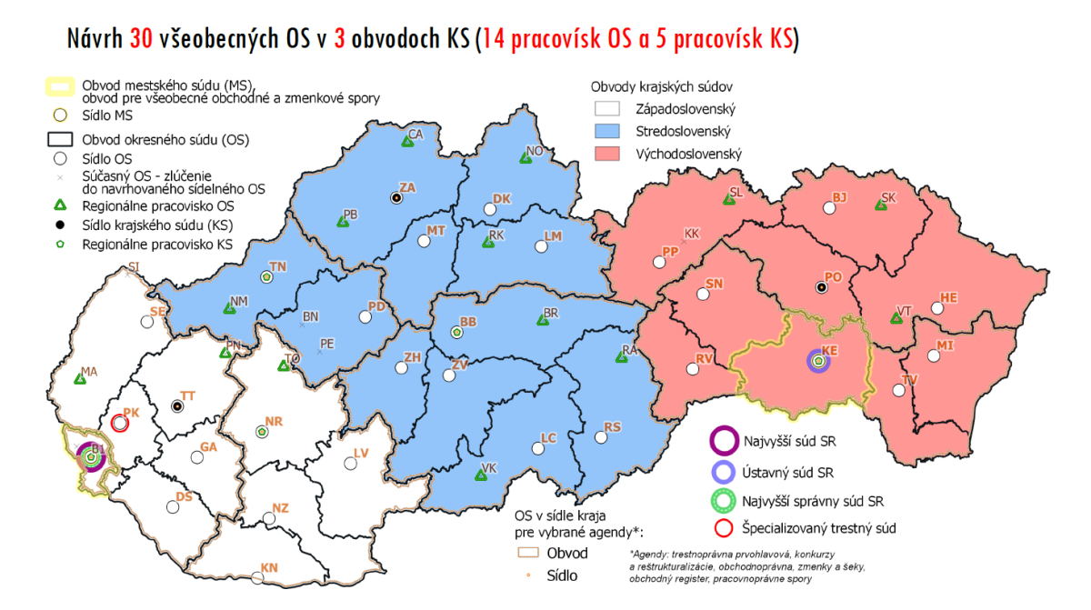 súdna mapa