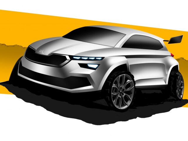 Škoda Kamiq Rally - študenstký projekt AZUBI 2021