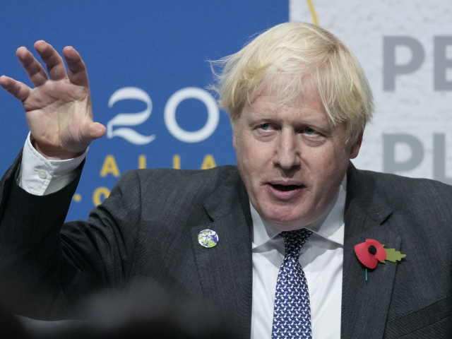 Britský premiér Boris Johnson