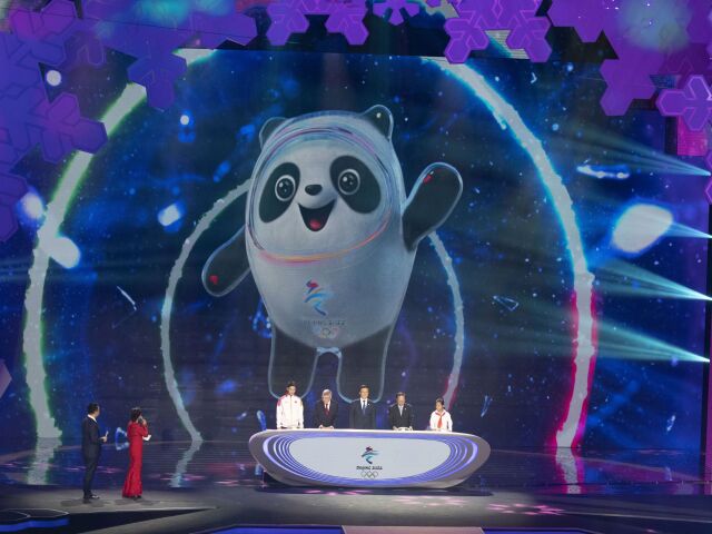 Čína Olympijské ZOH 2022 panda lampión maskot