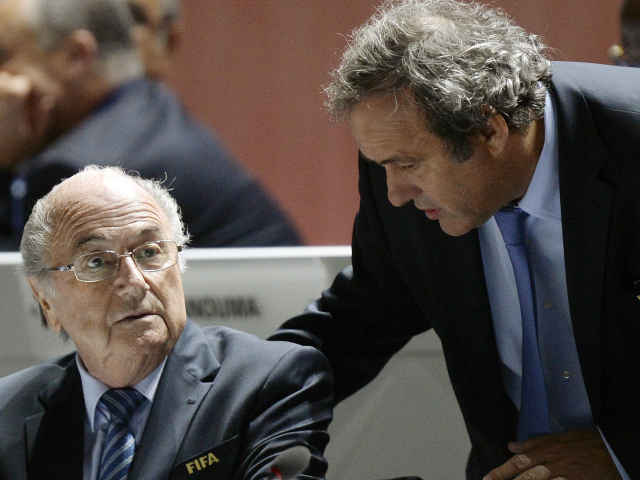 Sepp Blatter, Michel Platini