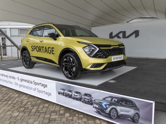 Kia Sportage - výroba v Žiline november 2021