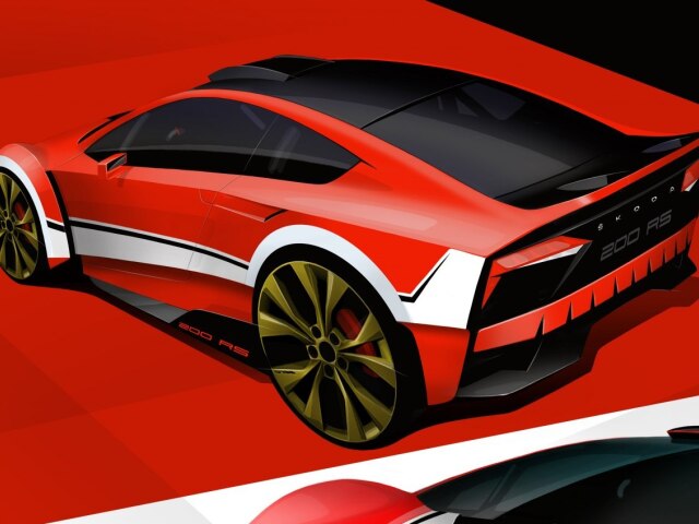 Škoda 200 RS - novodobá ointerpretácia 2021