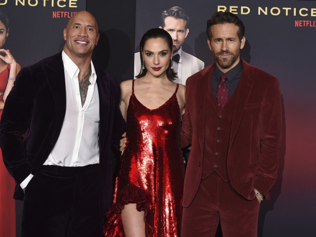 LA Premiere of "Red Notice"