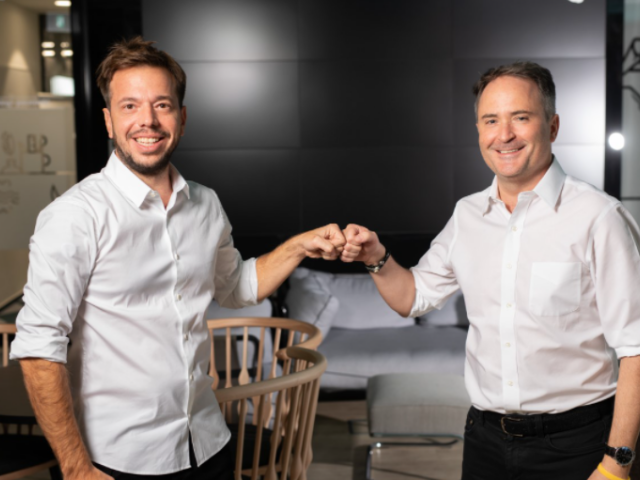 Jakub Havrlant, předseda představenstva Mall Group a zakladatel a CEO Rockaway Capital, a François Nuyts, CEO společnosti Allegro