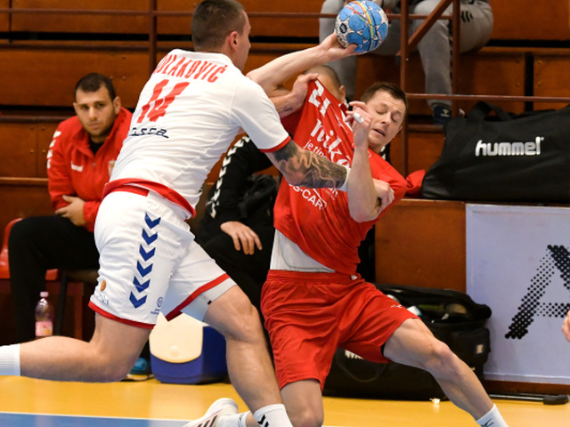 SR Šaľa šport hádzaná muži príprava Slovensko Srbsko NRX