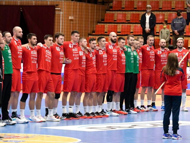 SR Šaľa šport hádzaná muži príprava Slovensko Srbsko NRX