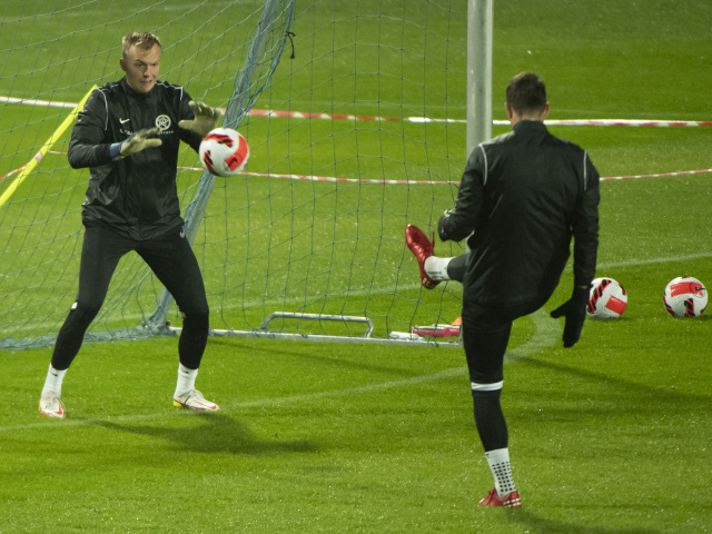 Chorvátsko SR futbal kvalifikácia MS 2022 tréning