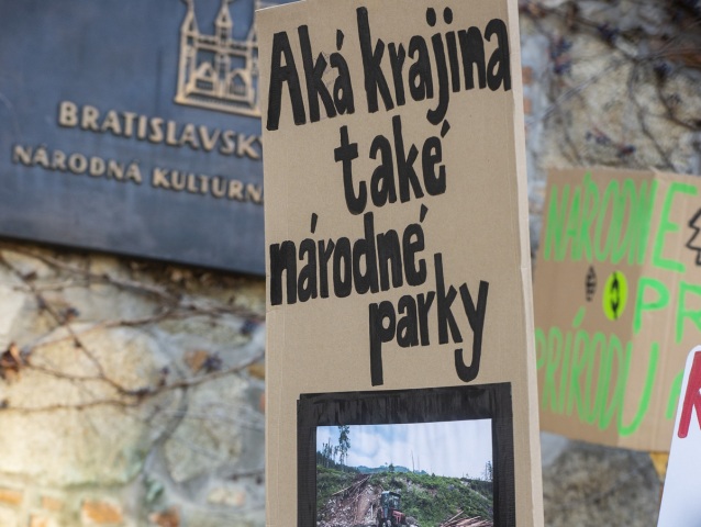 Protest / Národné parky /