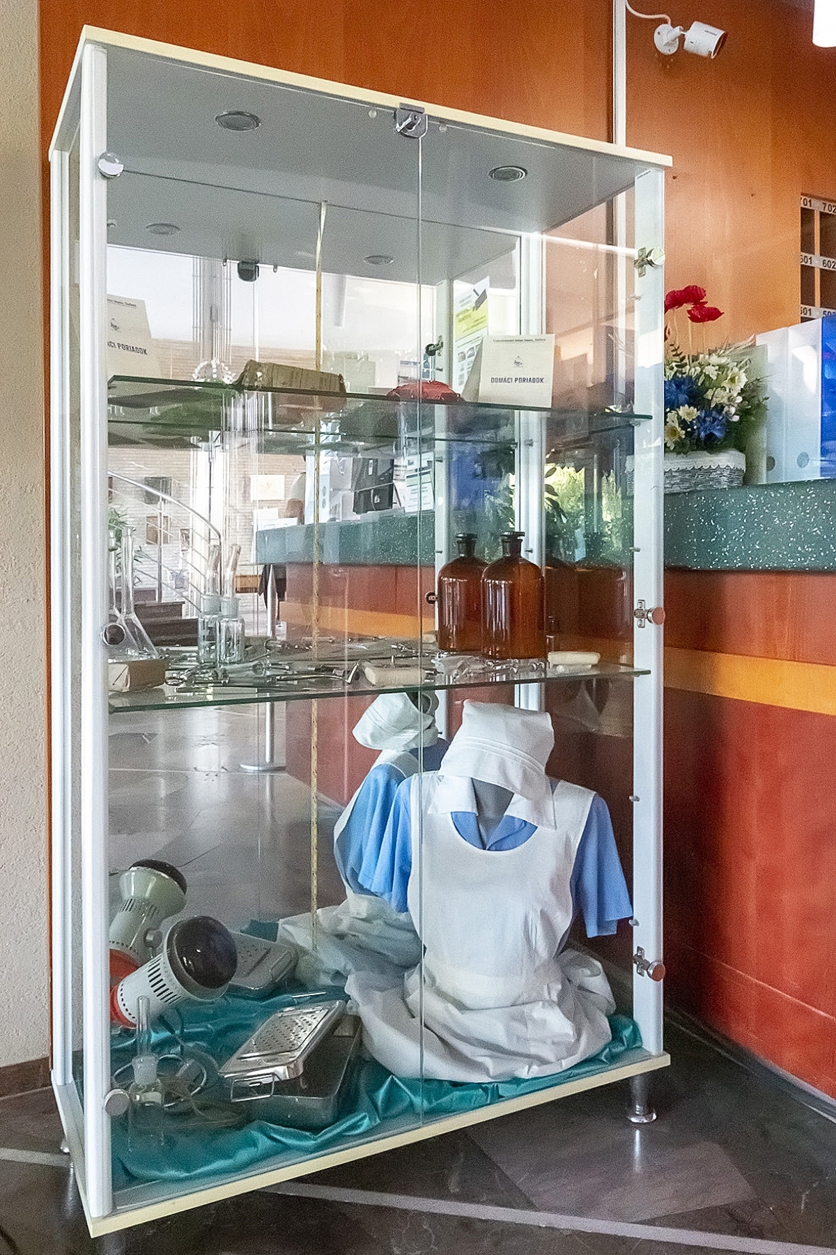 história, medicína, injekčná striekačka, Dudince, Rubín