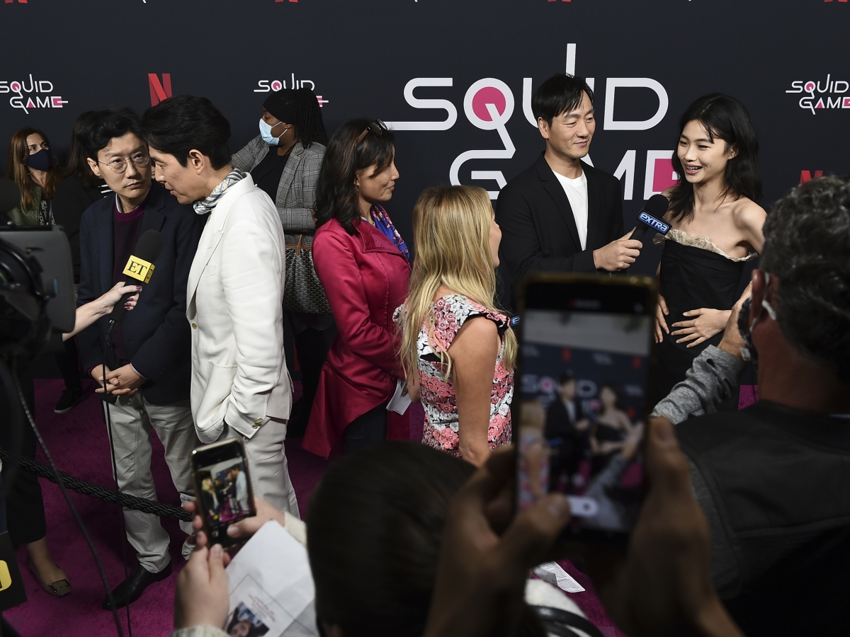 Red Carpet Event for "Squid Game"