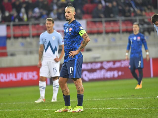 SR Slovinsko Futbal MS2021 Kvalifikácia H Skupina TTX