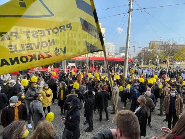 protest, VŠ, študenti, akademici