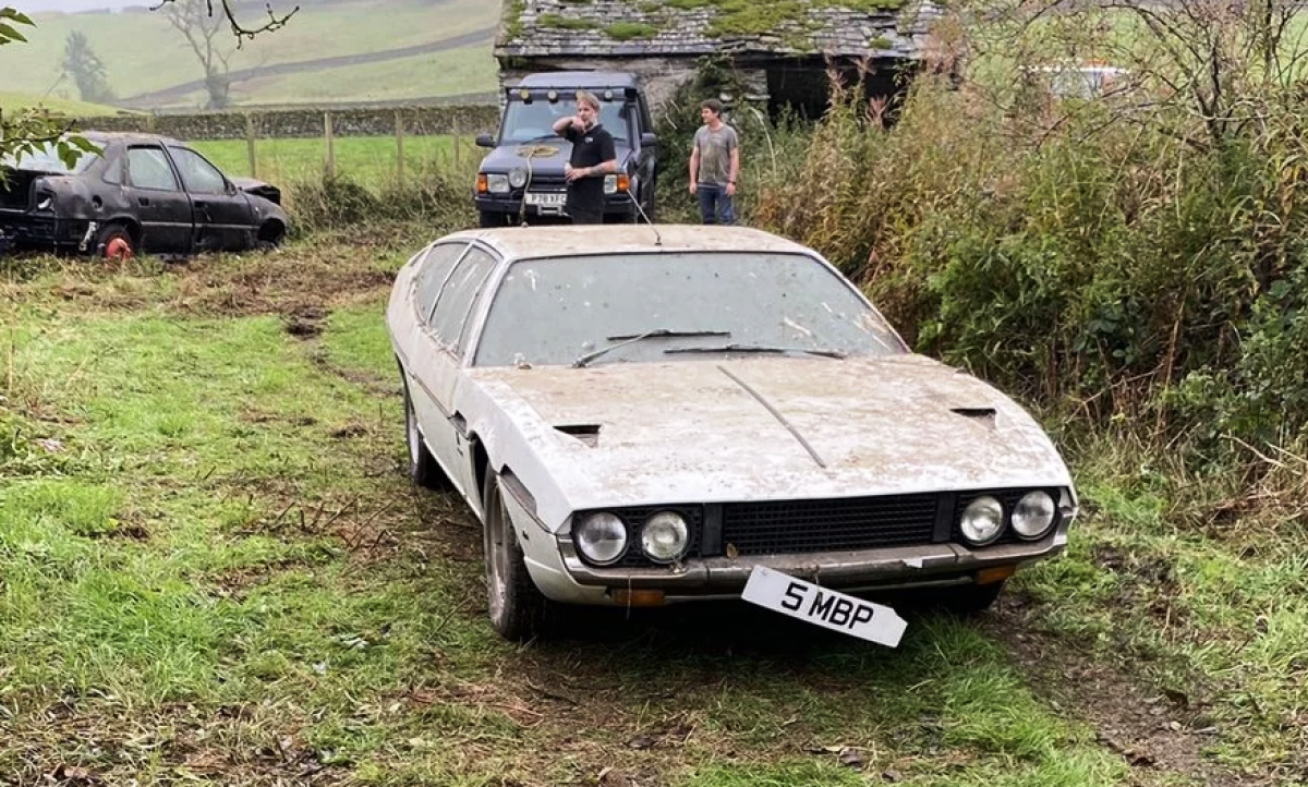 Lamborghini Espada - nález v UK 2021