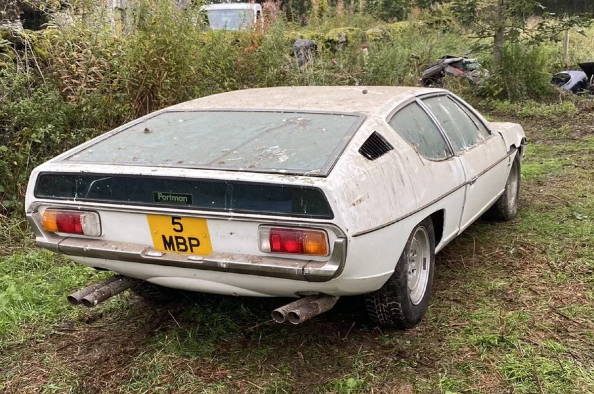 Lamborghini Espada - nález v UK 2021