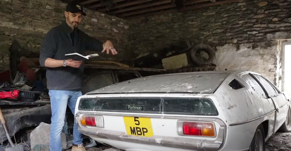 Lamborghini Espada - nález v UK 2021