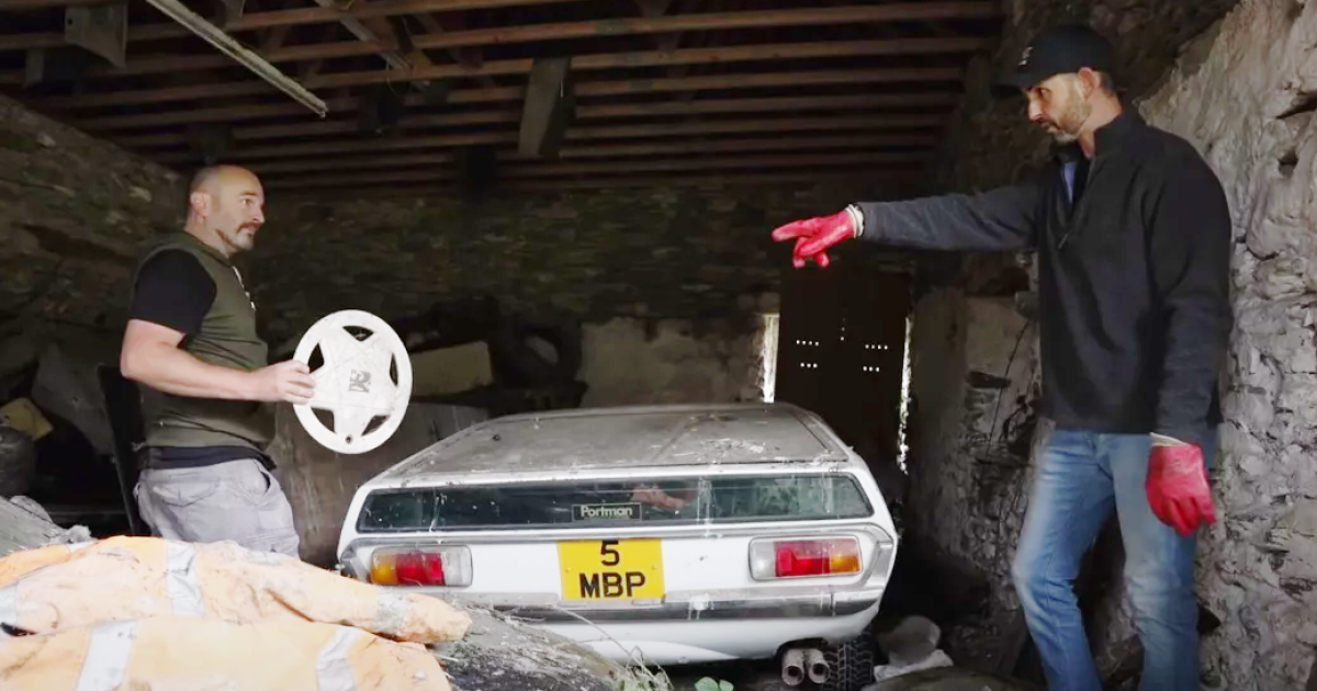Lamborghini Espada - nález v UK 2021