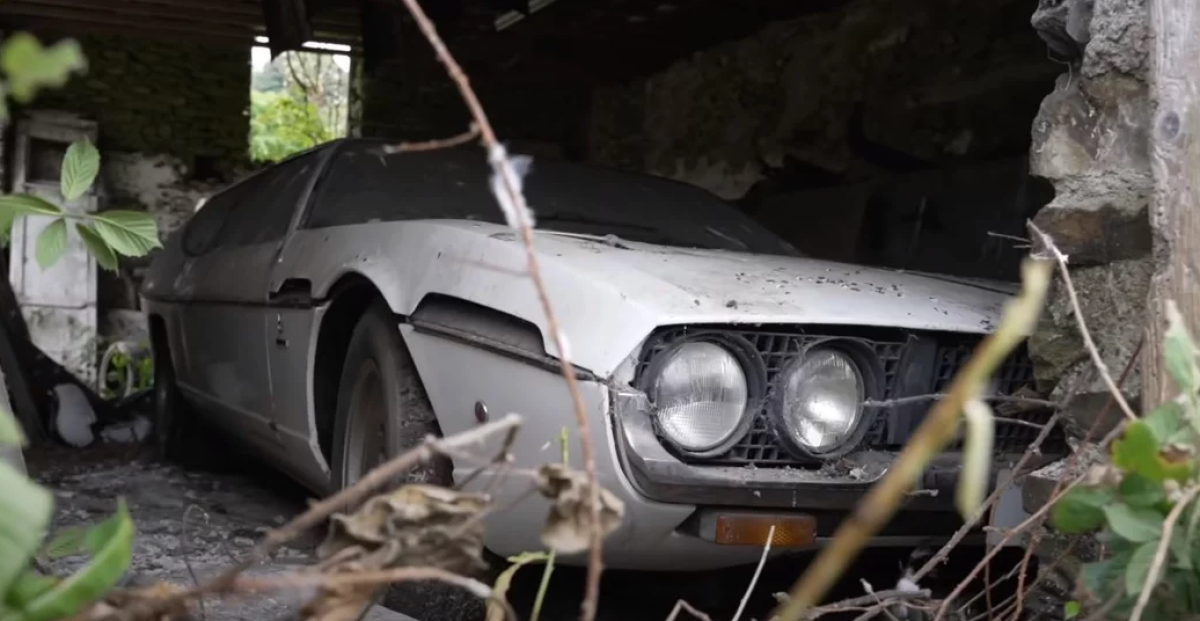 Lamborghini Espada - nález v UK 2021