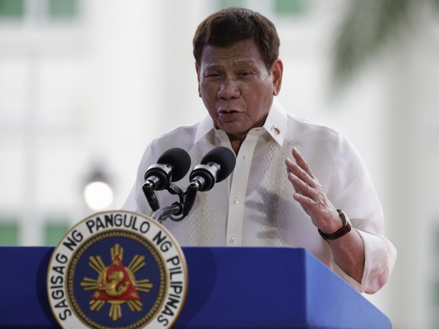 Filipínsky prezident Rodrigo Duterte.
