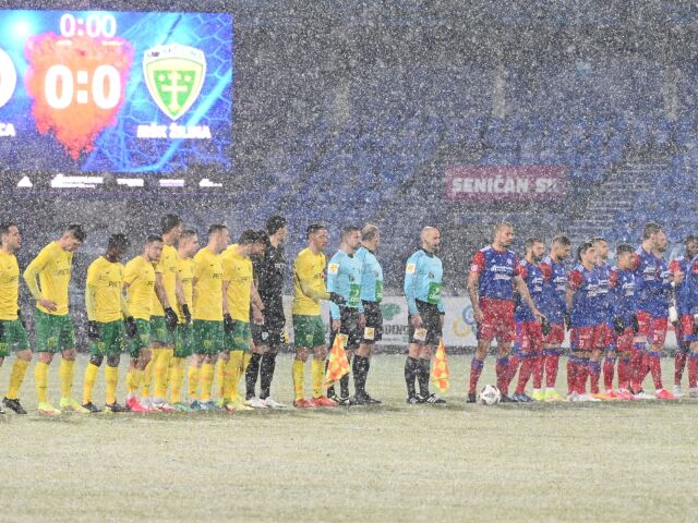 SR Futbal FL 16. kolo Sneženie TTX