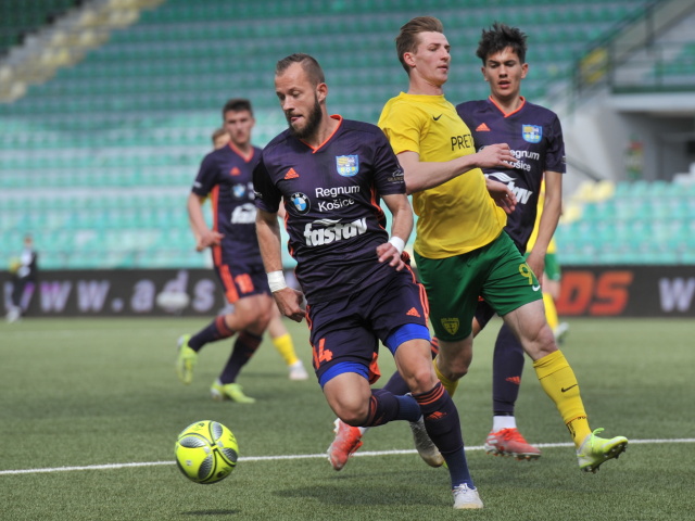 SR Žilina šport futbal SP semifinále odveta Košice ZAX