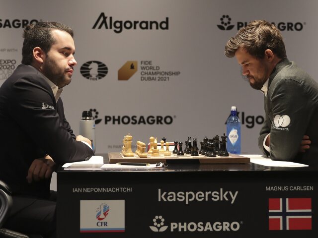 SAE Dubaj šach šport MS 5. partia