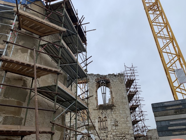 Spiš, hrad, rekonstrukcia, mur, historia, oprava