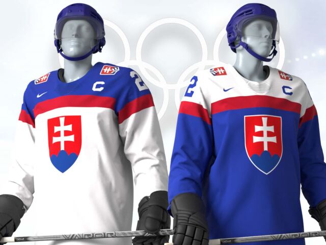 Slovensko hokej dres ZOH 2022