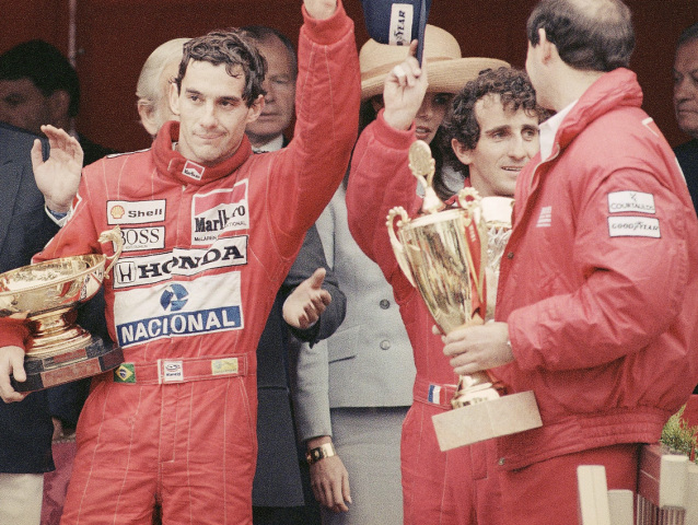 Ayrton Senna, Alain Prost