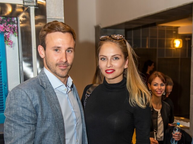 Modelka Tereza Bizíková a herec Marek Fašiang