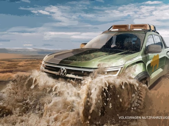 VW Amarok - skice 2021