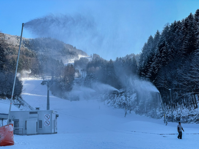 počasie zasnežovanie Hodruša Hámre hotel Salamandera resort