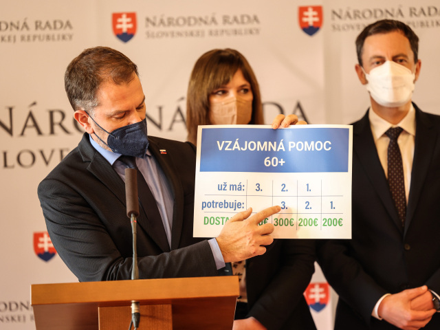 Igor Matovic, Eduard Heger, Veronika Remišová