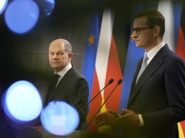 Olaf Scholz / Mateusz Morawiecki /