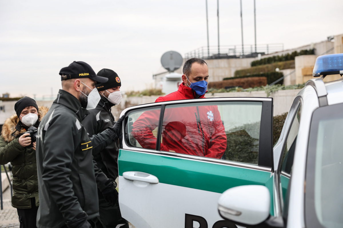 záchranári protest františek majerský