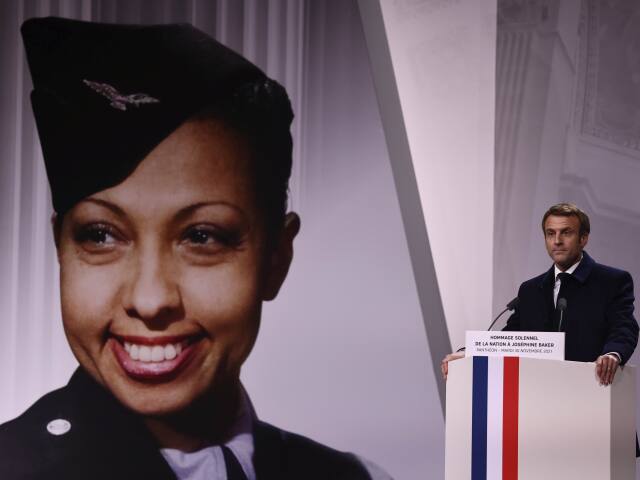 Josephine Baker, Emmanuel Macron