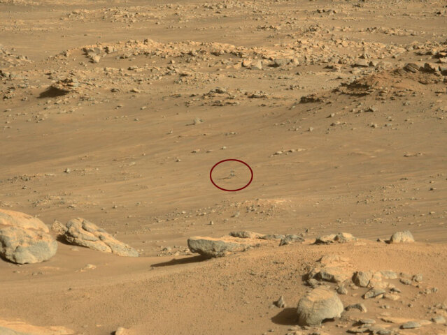NASA  Ingenuity  vrtulnik  Mars