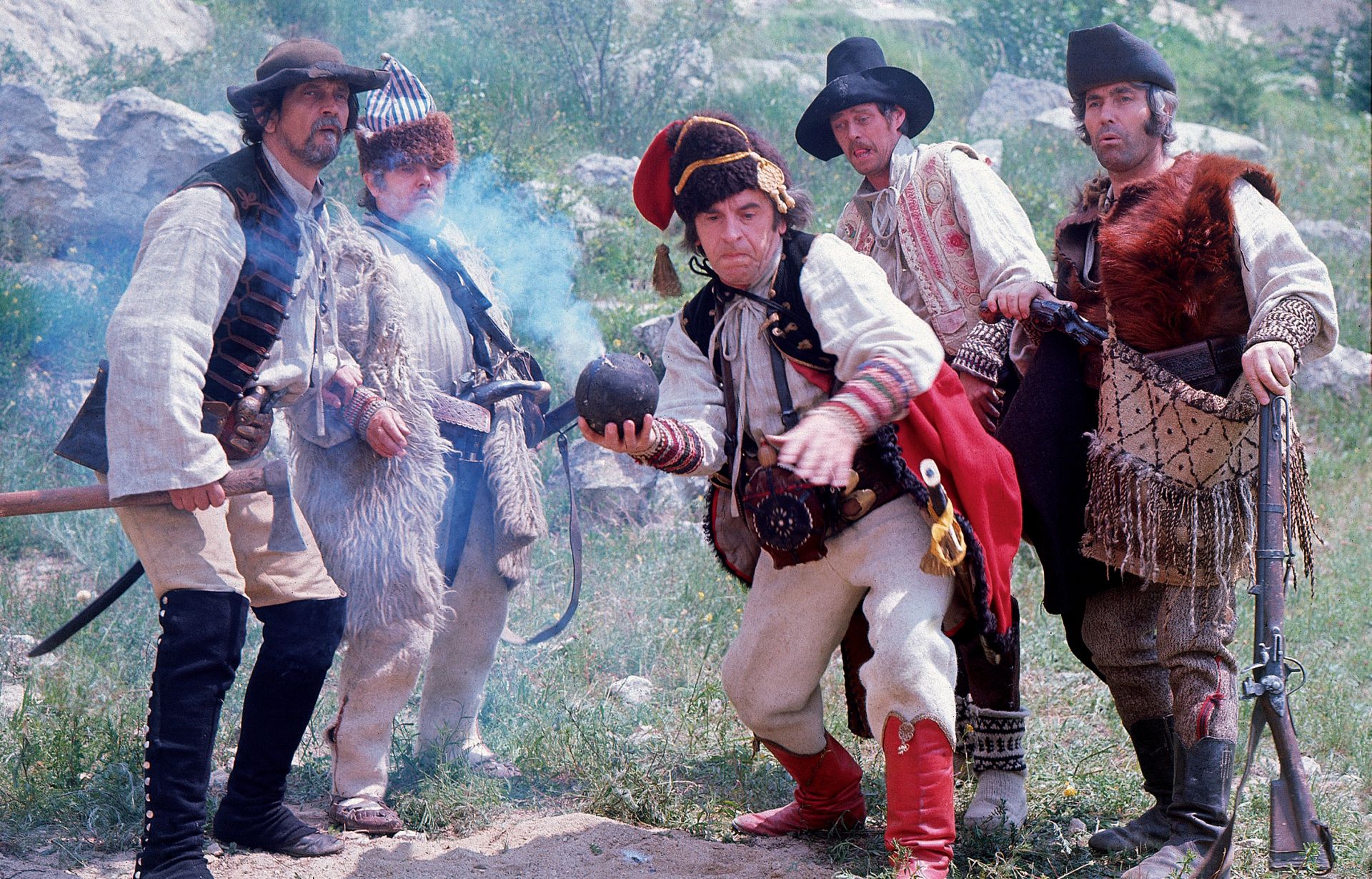 Nezabudnuteľný Jozef Kroner vo filme Pacho, hybský zbojník.
