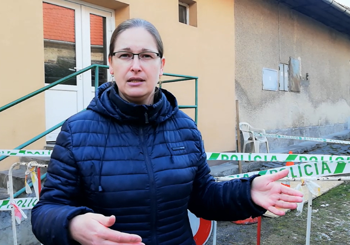 Zuzana Lehotská, Krupina, diera