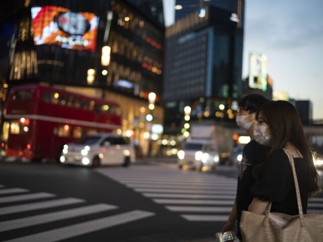 Japonsko, rúška, vírus, koronavírus, Tokio