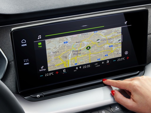 VW Golf - infotainment 2021