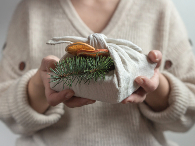 darček, vianoce, zero waste
