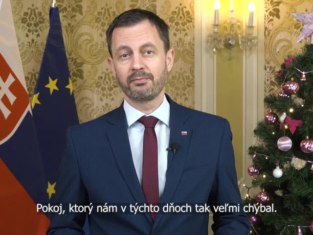 Vianočný príhovor, Eduard Heger
