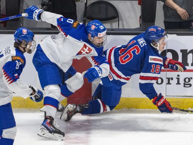 World Juniors Slovakia United States Slafkovský