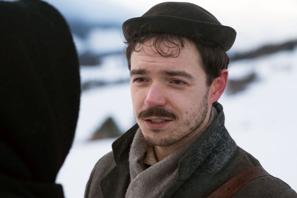 David Hartl vo filme Jozef Mak.