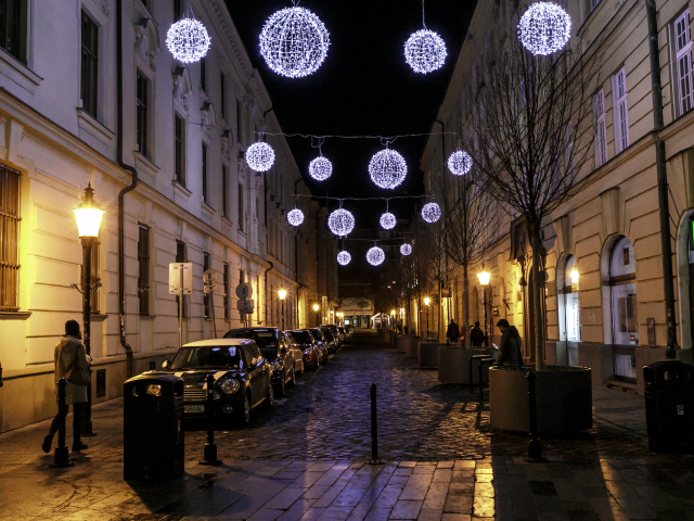 Bratislava, silvestrovská noc