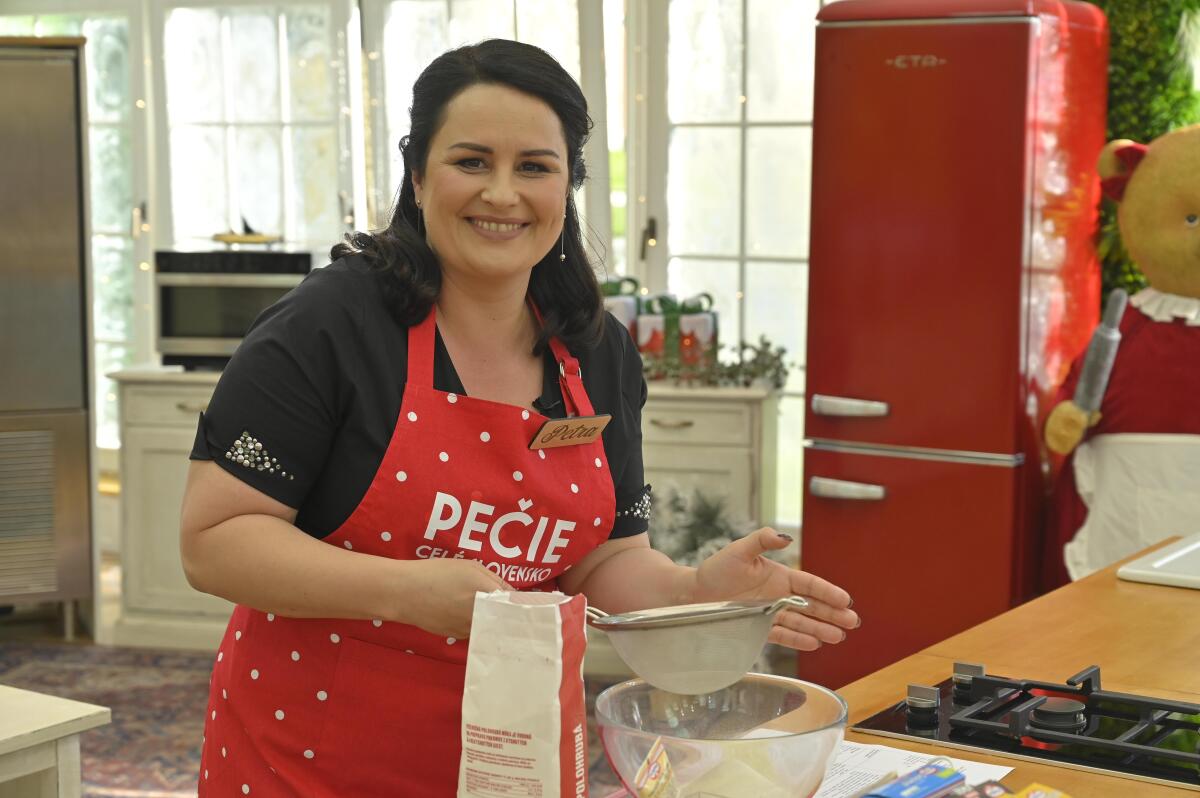 Petra POlnišová Pečie celé Slovensko Silvester 2021